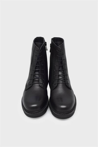 Castle Black Kadın Casual Deri Bot Siyah CB92537-1