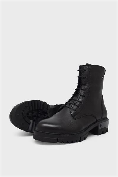 Castle Black Kadın Casual Deri Bot Siyah CB92537-1