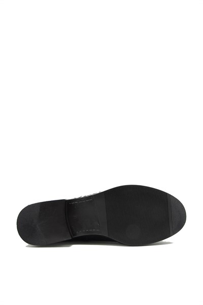 Castle Black Kadın Casual Deri Çizme Siyah CB21900