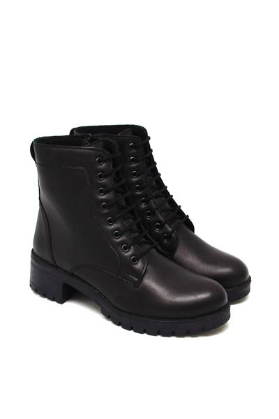 Castle Black Kadın Kısa Postal Bot Siyah CB2680