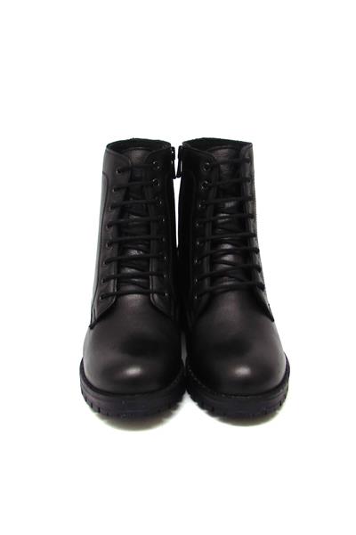 Castle Black Kadın Kısa Postal Bot Siyah CB2680