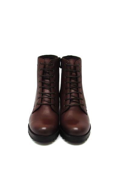 Castle Black Kadın Kısa Postal Bot Taba CB2680