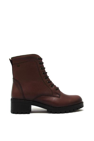 Castle Black Kadın Kısa Postal Bot Taba CB2680