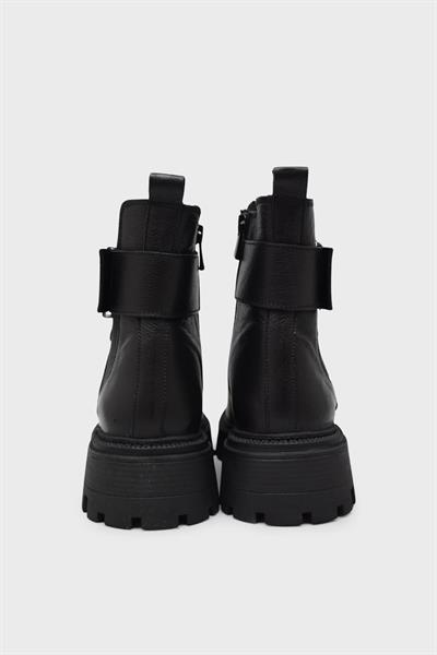 Castle Black Kadın Streç Detaylı Günlük Bot Siyah CB23783