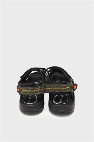 Castle Black Unisex Cırtlı Spor Sandalet Haki CB-K3