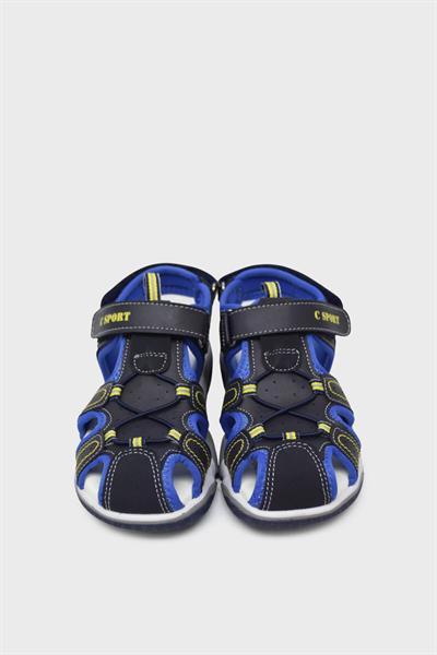 Castle Black Unisex Çocuk Kafes Sandalet Lacivert CB3544