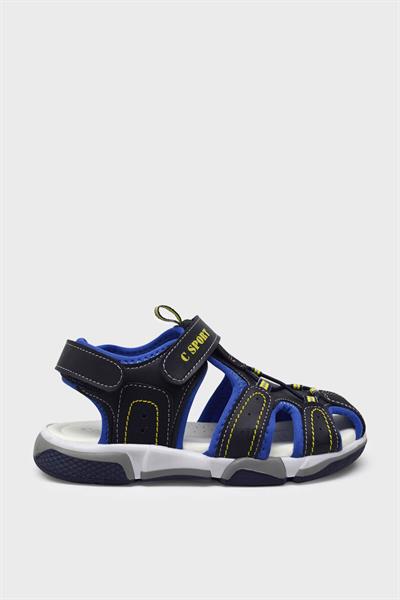 Castle Black Unisex Çocuk Kafes Sandalet Lacivert CB3544