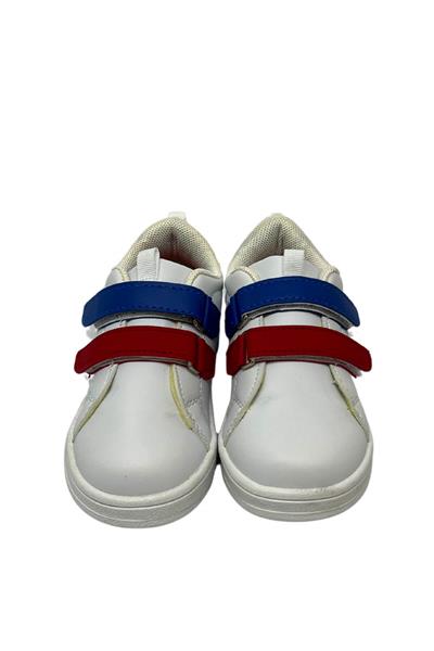 Cool Unisex Çocuk Spor Ayakkabı Beyaz Kırmızı ARSLN2022-05