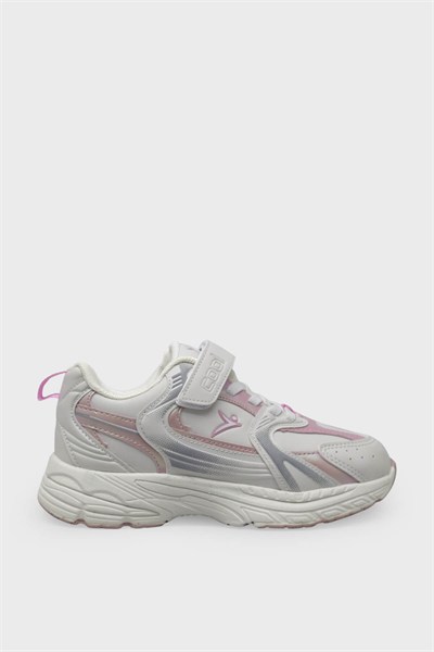 Cool Unisex Çocuk Spor Ayakkabı Beyaz Pudra ARSLN-TERRA