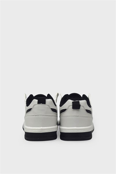 Cool Unisex Çocuk Spor Ayakkabı Beyaz Siyah ARSLN-FOOR1