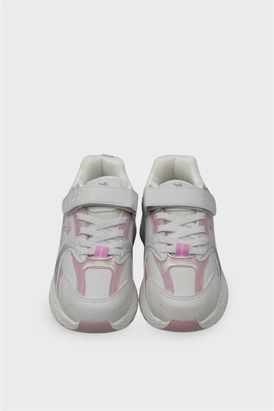 Cool Unisex Çocuk Spor Ayakkabı Beyaz Pudra ARSLN-TERRA