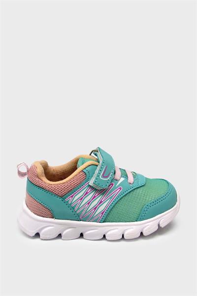 Cool Unisex Çocuk Spor Ayakkabı Su Yeşili Somon ARSLN-S12