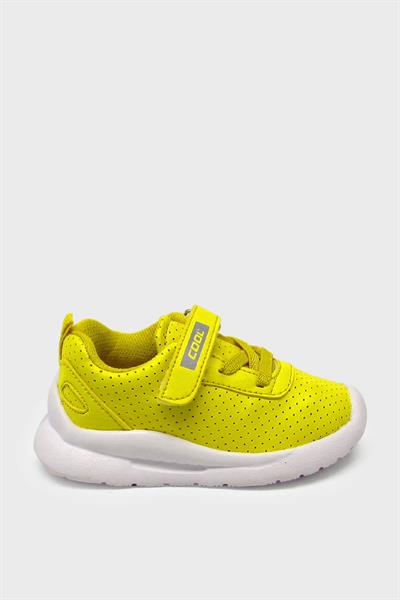 Cool Unisex Çocuk Yazlık Cırtlı Spor Ayakkabı Sarı ARSLN-S20