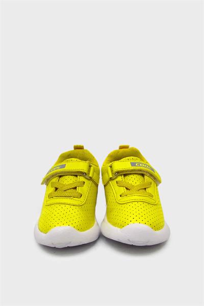 Cool Unisex Çocuk Yazlık Cırtlı Spor Ayakkabı Sarı ARSLN-S20