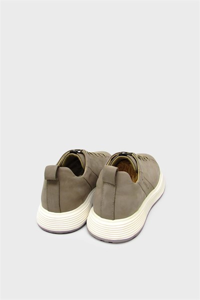 Dr. Flexer Erkek Yazlık Casual Nubuk Deri Ayakkabı Taş UCEL209202