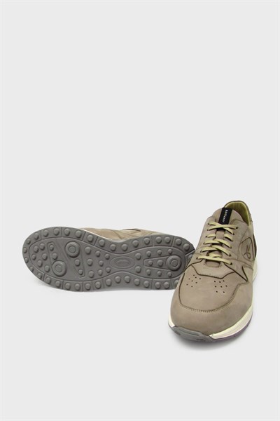 Dr. Flexer Erkek Yazlık Casual Nubuk Deri Ayakkabı Taş UCEL209102