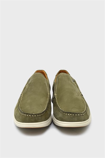 Dr. Flexer Erkek Yazlık Comfort Nubuk Deri Ayakkabı Haki UCEL305002