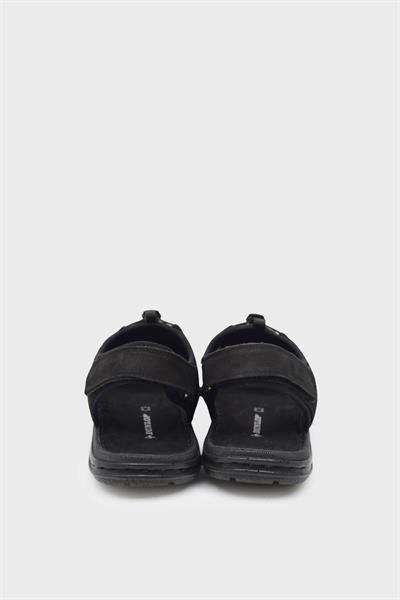 Dunlop Erkek Casual Deri Sandalet Siyah DNLP-1701