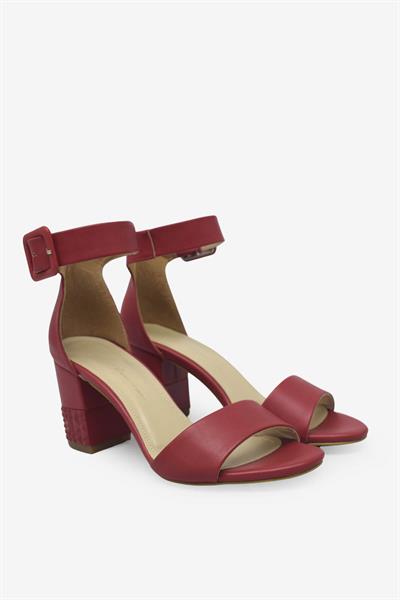 Esstii Kadın Topuklu Sandalet Kırmızı EST564