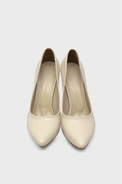 Esstii Kadın Yüksek Topuklu Stiletto Ayakkabı Bej EST100