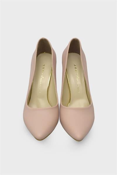 Esstii Kadın Yüksek Topuklu Stiletto Ayakkabı Pudra EST100