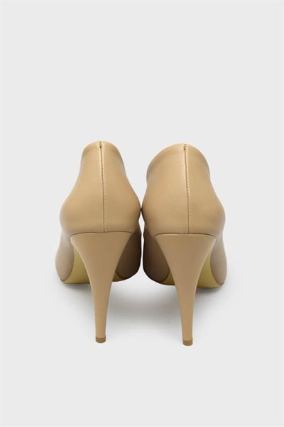 Esstii Kadın Yüksek Topuklu Stiletto Ayakkabı Nut EST100