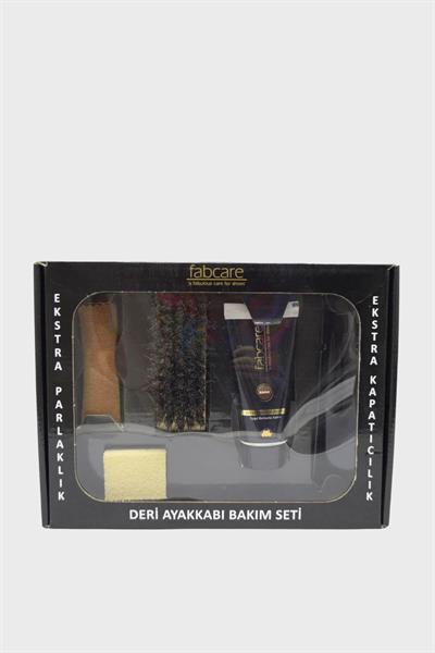 Fabcare Deri Ayakkabı Bakım Seti Kahve FC9011