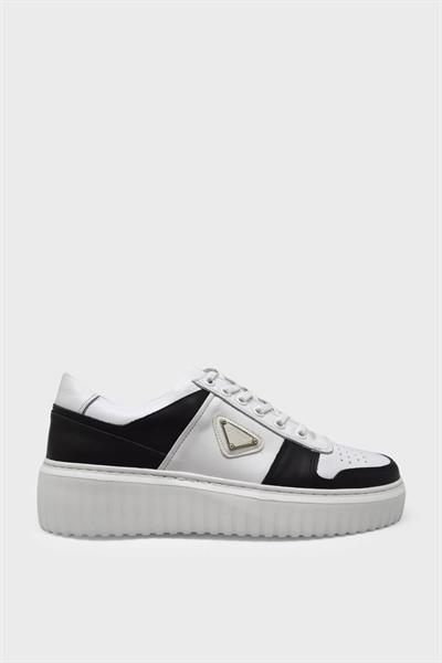 Fosco Erkek Casual Deri Ayakkabı Beyaz FSC-9951