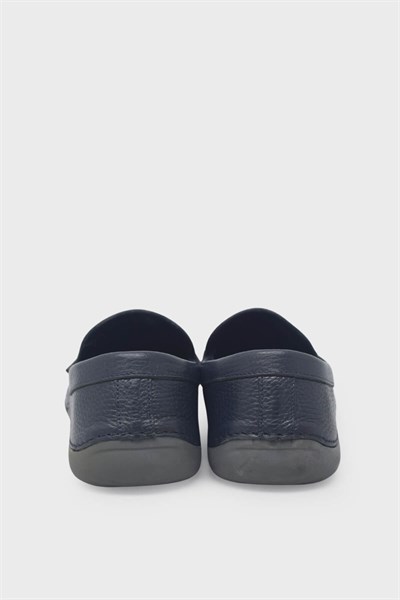 Fosco Erkek Casual Deri Ayakkabı Lacivert FSC-9844