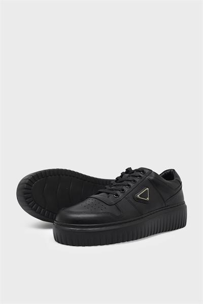 Fosco Erkek Casual Deri Ayakkabı Siyah FSC-9951