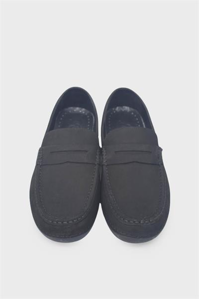 Fosco Erkek Casual Deri Ayakkabı Siyah Nubuk FSC-9844