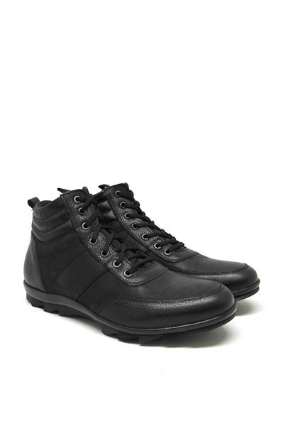 Fosco Erkek Casual Deri Bot Siyah FSC-2500