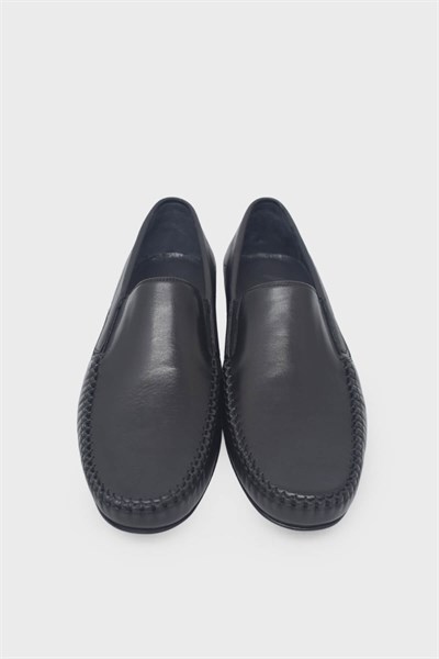 Fosco Erkek Corcik Deri Ayakkabı Siyah FSC2060