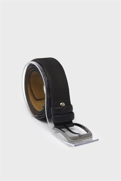 Fosco Erkek Deri Kemer Siyah FSC-6510K