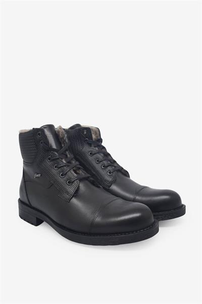 Fosco Erkek Deri Klasik Bot Siyah FSC2523-1