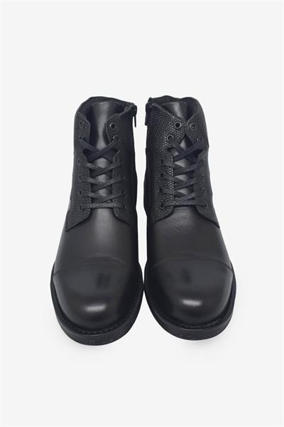 Fosco Erkek Deri Klasik Bot Siyah FSC2523