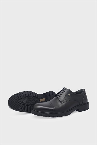 Fosco Erkek Klasik Deri Ayakkabı Siyah FSC-2869