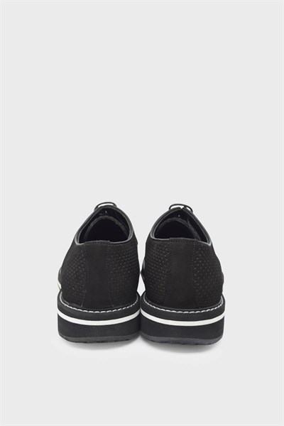 Fosco Erkek Klasik Deri Ayakkabı Siyah FSC9060