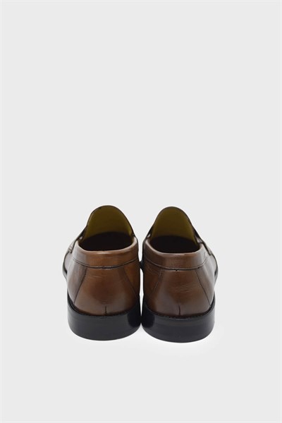 Fosco Erkek Klasik Deri Ayakkabı Taba FSC-3100