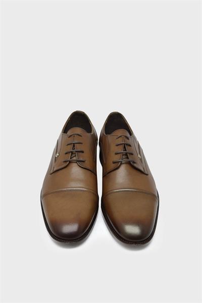 Fosco Erkek Klasik Deri Ayakkabı Taba FSC-9819