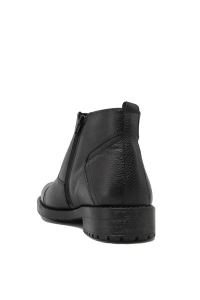 Fosco Erkek Klasik Deri Bot Flotter Siyah FSC-2902