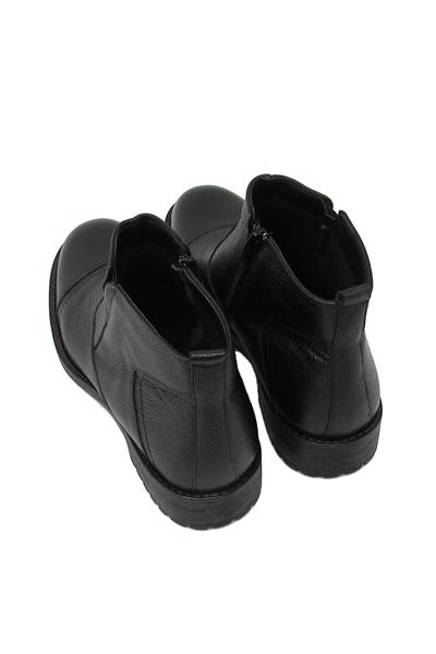 Fosco Erkek Klasik Deri Bot Flotter Siyah FSC-2902