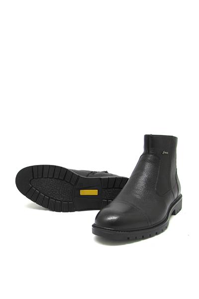 Fosco Erkek Klasik Deri Bot Siyah Flotter FSC-2867