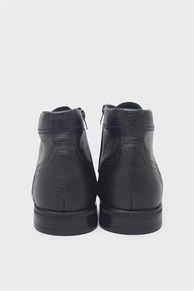 Fosco Erkek Klasik Deri Bot Siyah Flotter FSC9548