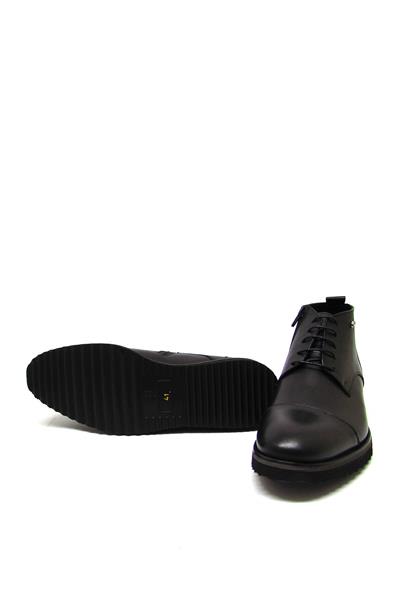 Fosco Erkek Klasik Deri Bot Siyah FSC-8520