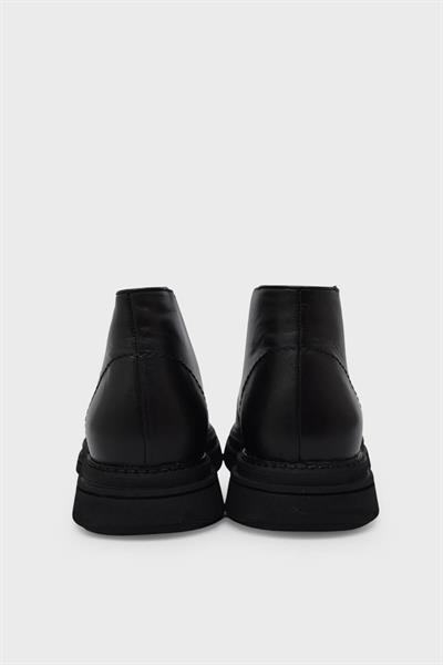 Fosco Erkek Klasik Deri Bot Siyah FSC-3161