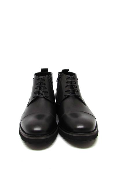 Fosco Erkek Klasik Deri Bot Siyah FSC-8520