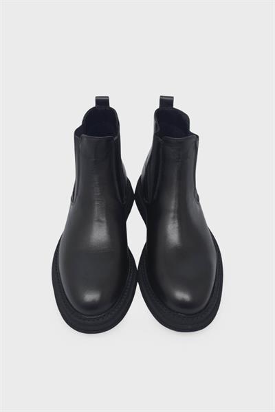 Fosco Erkek Klasik Deri Bot Siyah FSC-3160