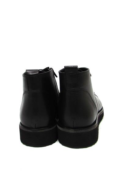 Fosco Erkek Klasik Deri Bot Siyah FSC-8520