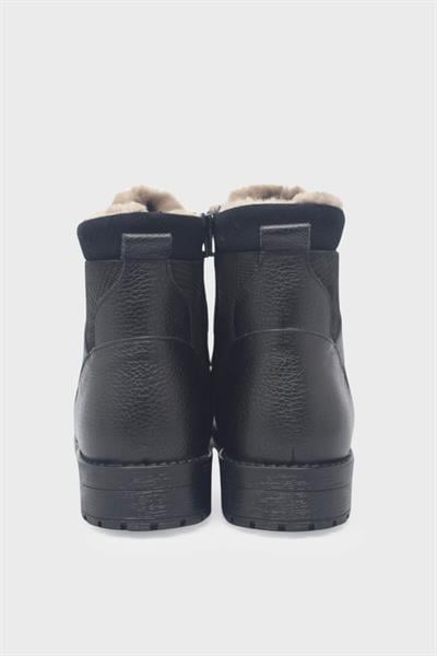 Fosco Erkek Klasik Deri Bot Siyah FSC-7579-1